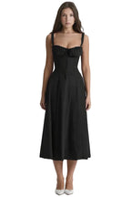 Scarlett | Women’s Floral Midi Dress – Lightweight Summer Dress | Casual & Elegant