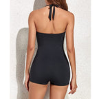 Seafolly Collective Boyleg Women's One-Piece Swimsuit | Solid Colour Boyleg Swimsuit for Women