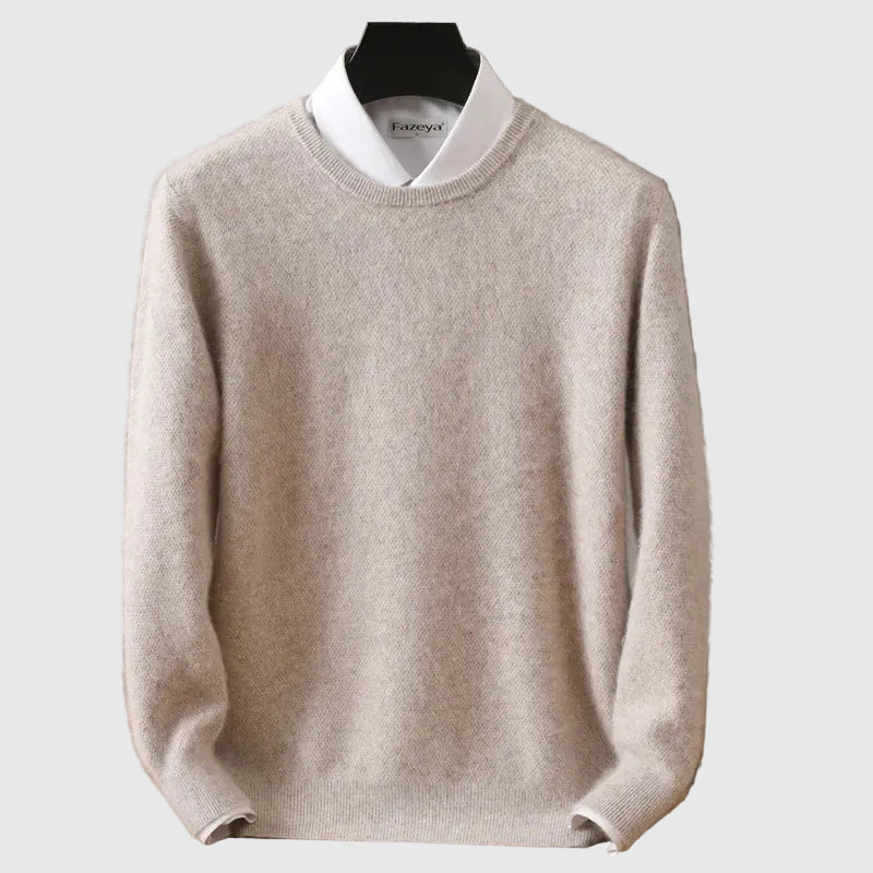 Elowen Women's Soft Cashmere Crew Neck Jumper | Elegant Luxury Knitwear | Timeless Investment Jumper for Women