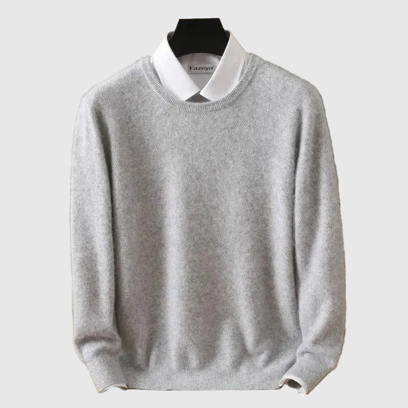 Elowen Women's Soft Cashmere Crew Neck Jumper | Elegant Luxury Knitwear | Timeless Investment Jumper for Women