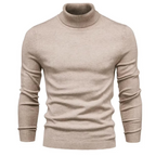 Nico Men's Merino Wool Blend Turtleneck Sweater | Soft Warm Roll Neck Jumper for Men | Smart Casual Everyday Winter Knitwear