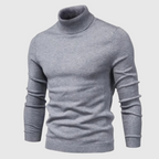 Nico Men's Merino Wool Blend Turtleneck Sweater | Soft Warm Roll Neck Jumper for Men | Smart Casual Everyday Winter Knitwear