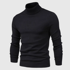 Nico Men's Merino Wool Blend Turtleneck Sweater | Soft Warm Roll Neck Jumper for Men | Smart Casual Everyday Winter Knitwear