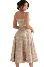 Scarlett | Women’s Floral Midi Dress – Lightweight Summer Dress | Casual & Elegant