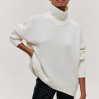 Berenice Women's Cashmere Turtleneck Sweater | Luxury Roll Neck Knit Jumper