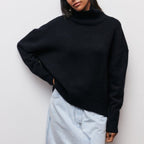 Berenice Women's Cashmere Turtleneck Sweater | Luxury Roll Neck Knit Jumper