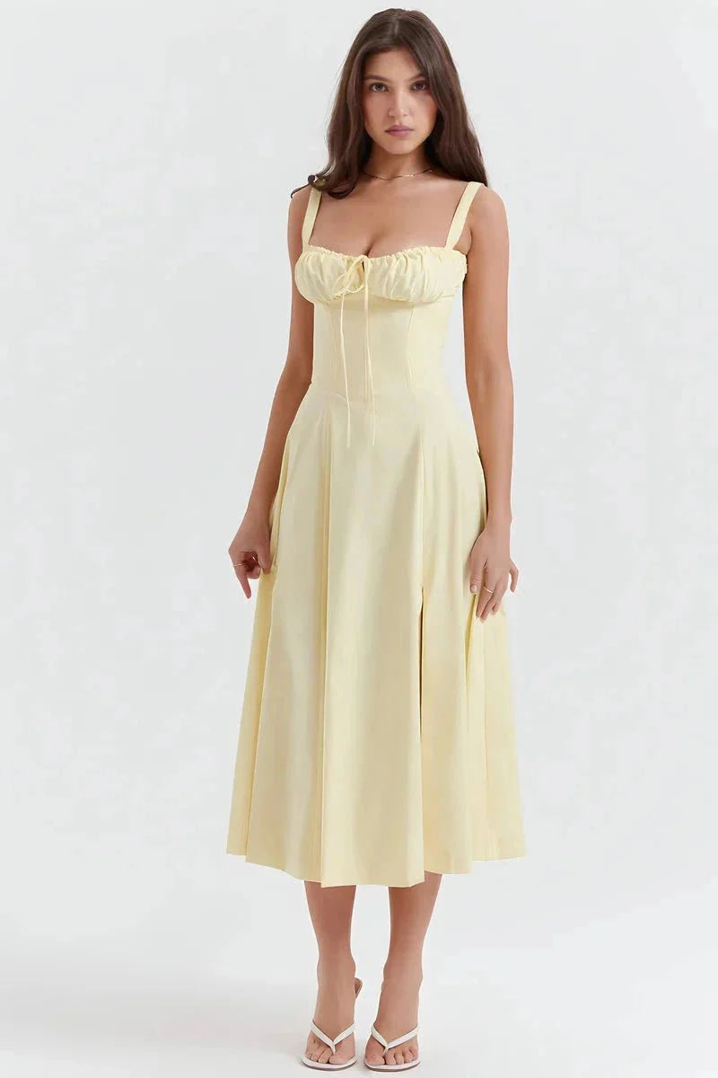 Linsay Women's Midi Dress | Flowy Relaxed Fit | Casual, Work & Evening