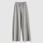 Luxury Wide-Leg Cashmere Knit Pants – Soft, Elegant & Effortlessly Chic