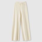 Luxury Wide-Leg Cashmere Knit Pants – Soft, Elegant & Effortlessly Chic