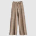 Luxury Wide-Leg Cashmere Knit Pants – Soft, Elegant & Effortlessly Chic