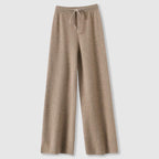 Luxury Wide-Leg Cashmere Knit Pants – Soft, Elegant & Effortlessly Chic