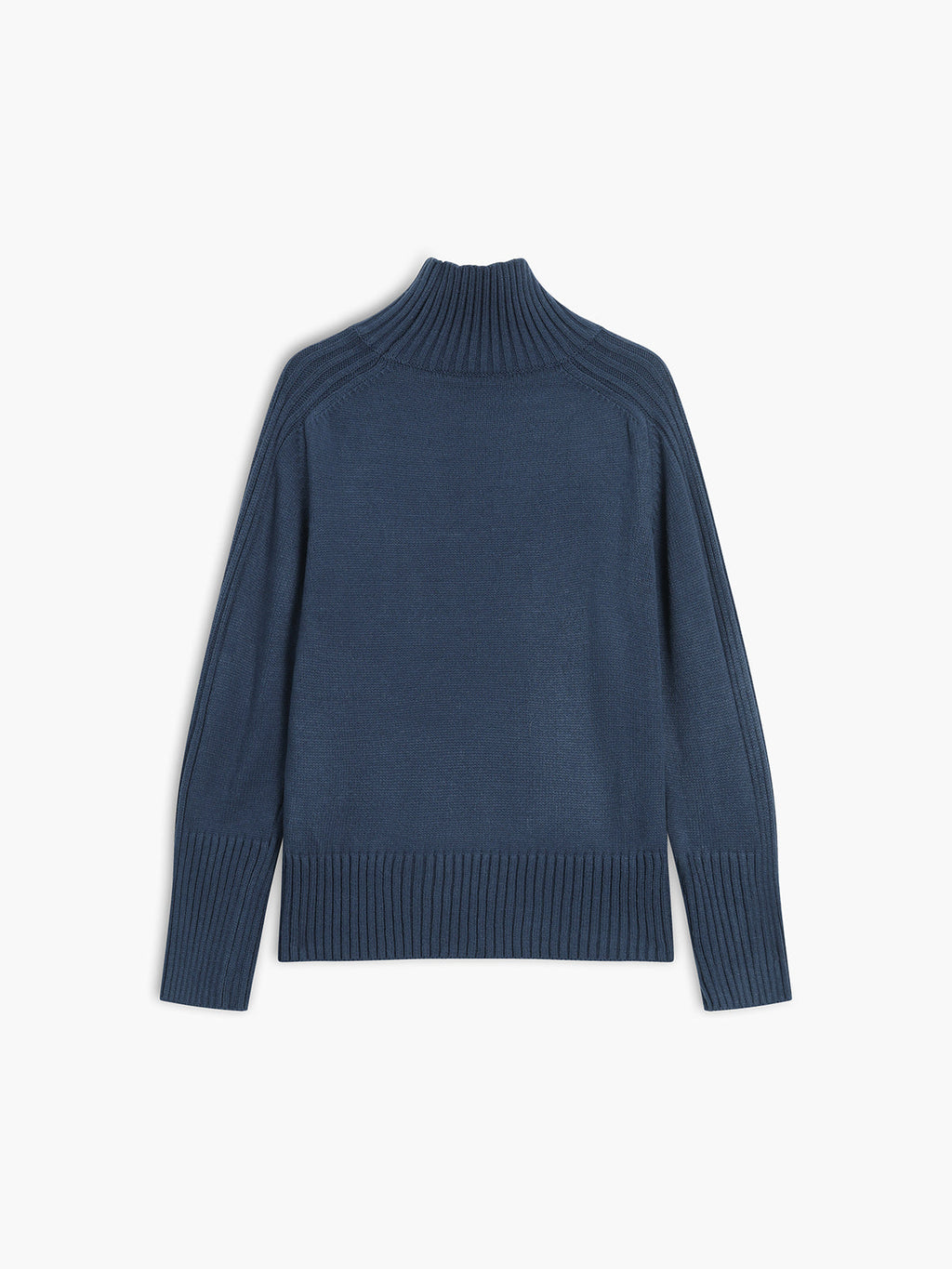 Aniston Women's Oversized Ribbed Turtleneck Jumper | Chunky Knit Roll Neck | Everyday Knitwear