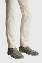 Men’s Suede Slip-On Loafers Casual Classic Smart Shoes