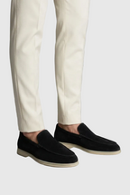 Men’s Suede Slip-On Loafers Casual Classic Smart Shoes
