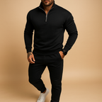 Tommy Men's Modern Tracksuit Set | Slim Fit Zip Jacket & Jogger Co-Ord for Men | Smart Casual Athleisure Streetwear