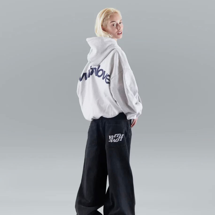 Oversized Unisex Hoodie with Print – Streetwear Graphic Sweatshirt