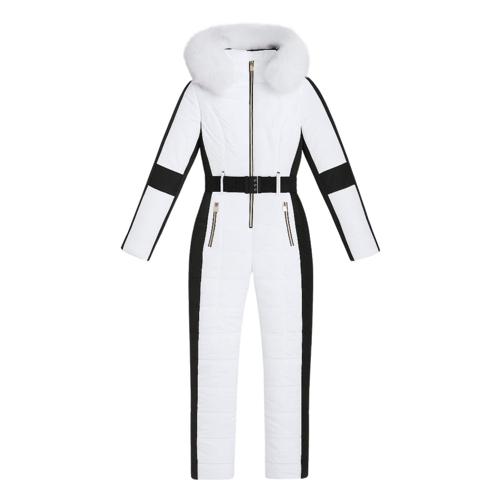 Dolly Women's One-Piece Ski Suit | Waterproof Insulated Snow Suit for Women | Retro Ski Jumpsuit for the Slopes