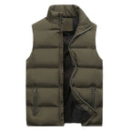 Hugo Men's Vest – Elegant Quilted Bodywarmer with Warm Lining & Zipped Pockets