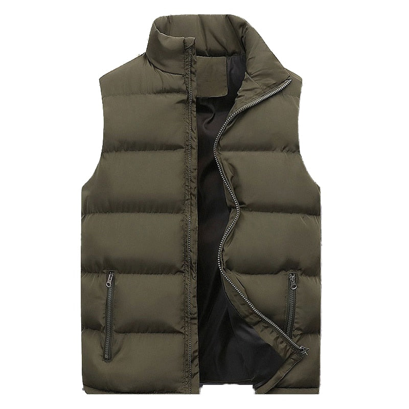 Hugo Men's Vest – Elegant Quilted Bodywarmer with Warm Lining & Zipped Pockets