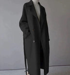 Isabelle Women's Long Wool Coat – Elegant & Comfortable Timeless Winter Coat