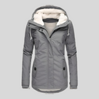 Women's Waterproof Winter Jacket with Hood | Warm Windproof Outdoor Coat for Women