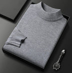 Men’s Roll Neck Jumper – Warm Knit Sweater for Winter