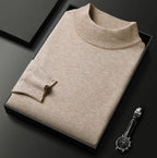 Men’s Roll Neck Jumper – Warm Knit Sweater for Winter
