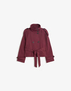 Éliane Women's Classic Lightweight Autumn Trench Coat | Mid-Length Everyday Outerwear for Women
