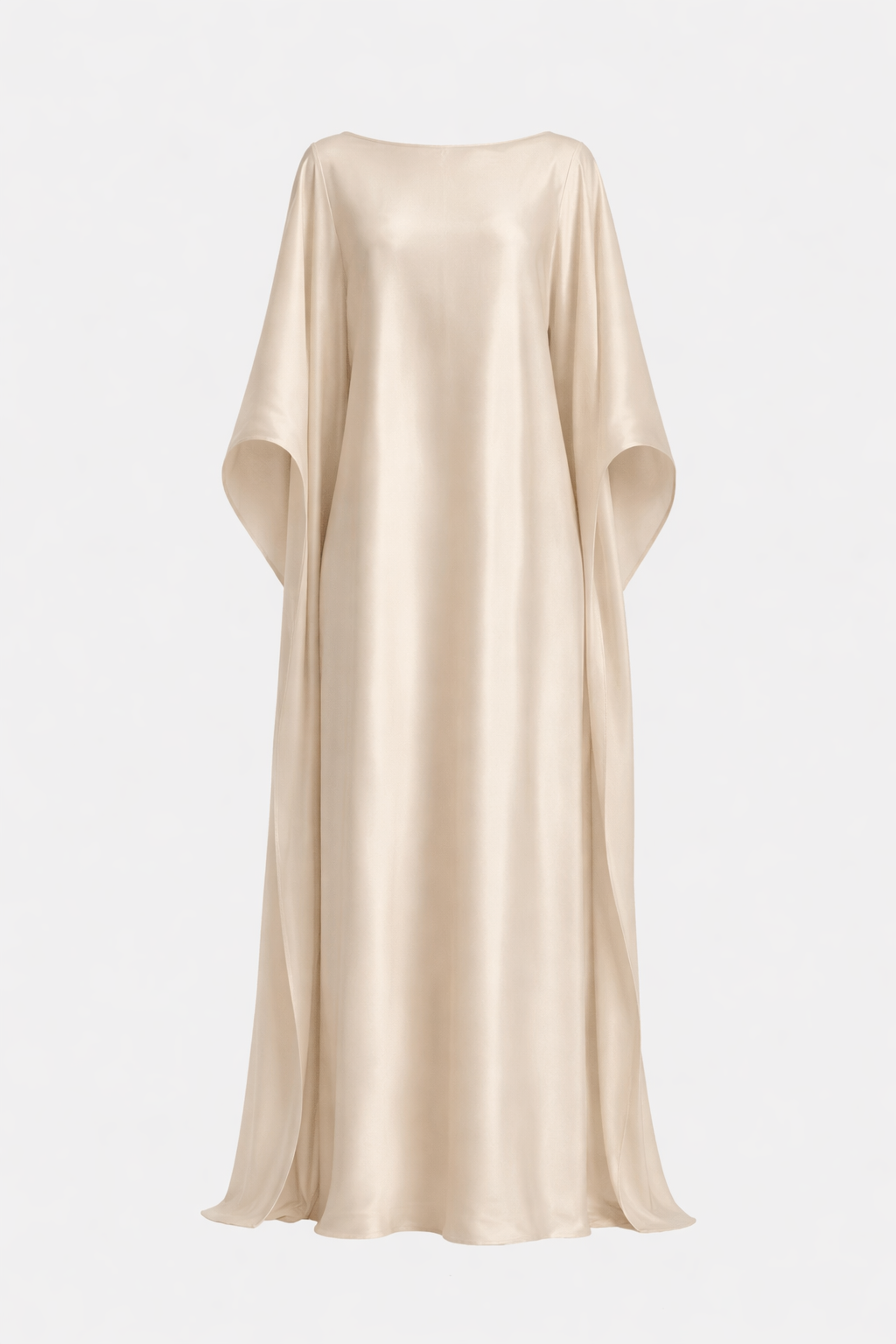 Tayma Women's Draped Cape Sleeve Abaya Maxi Dress | Modest Occasion Dress | Evening & Smart Casual
