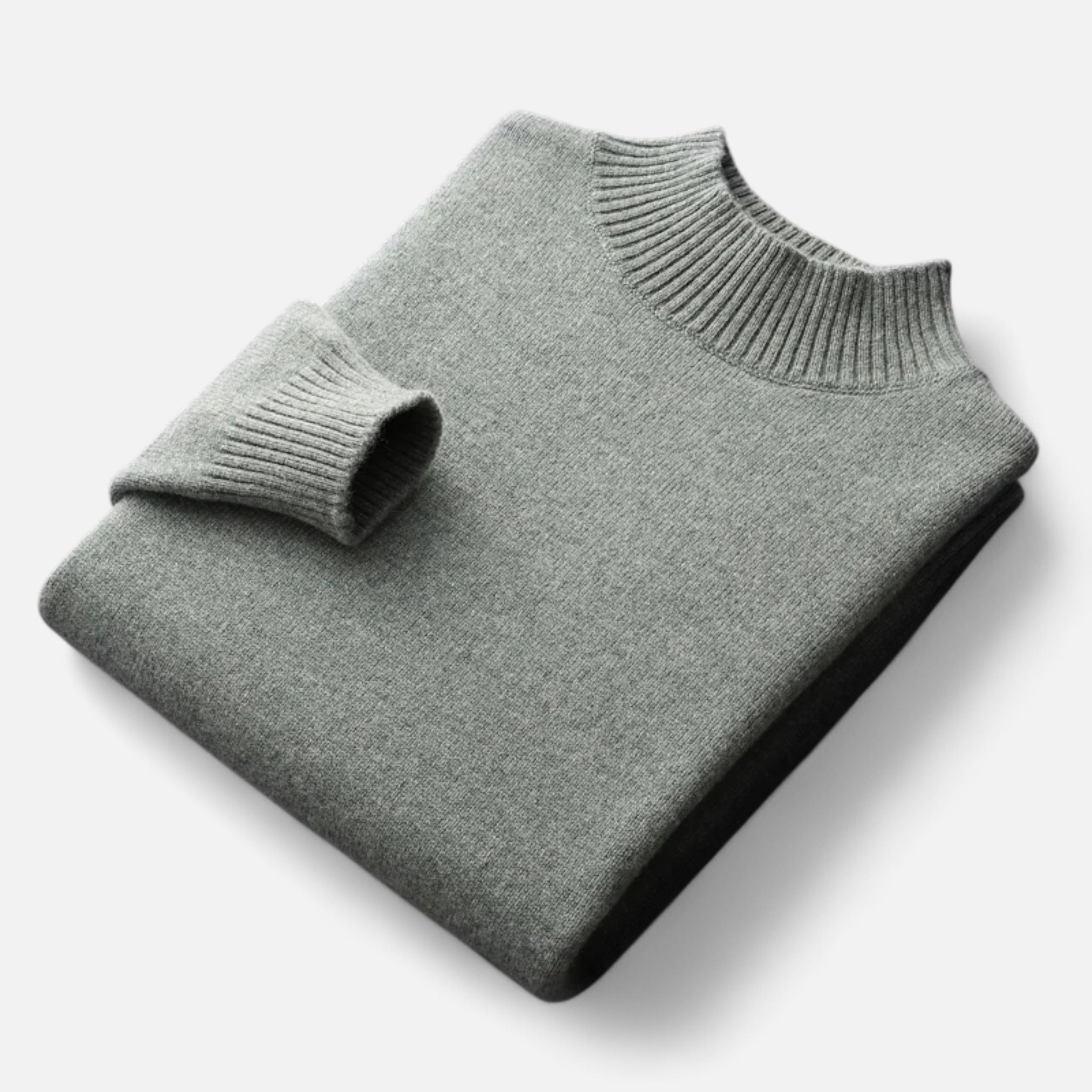 Men’s Pure Wool Turtleneck Sweater