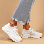 Cushion Women's Orthopedic Knit Trainer | Extra Foot Support & Arch Relief Everyday Shoes
