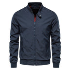 Martin Men's Zip-Up Track Jacket | Lightweight Nylon Leisure Jacket for Men | Casual Streetwear & Athletic Outerwear