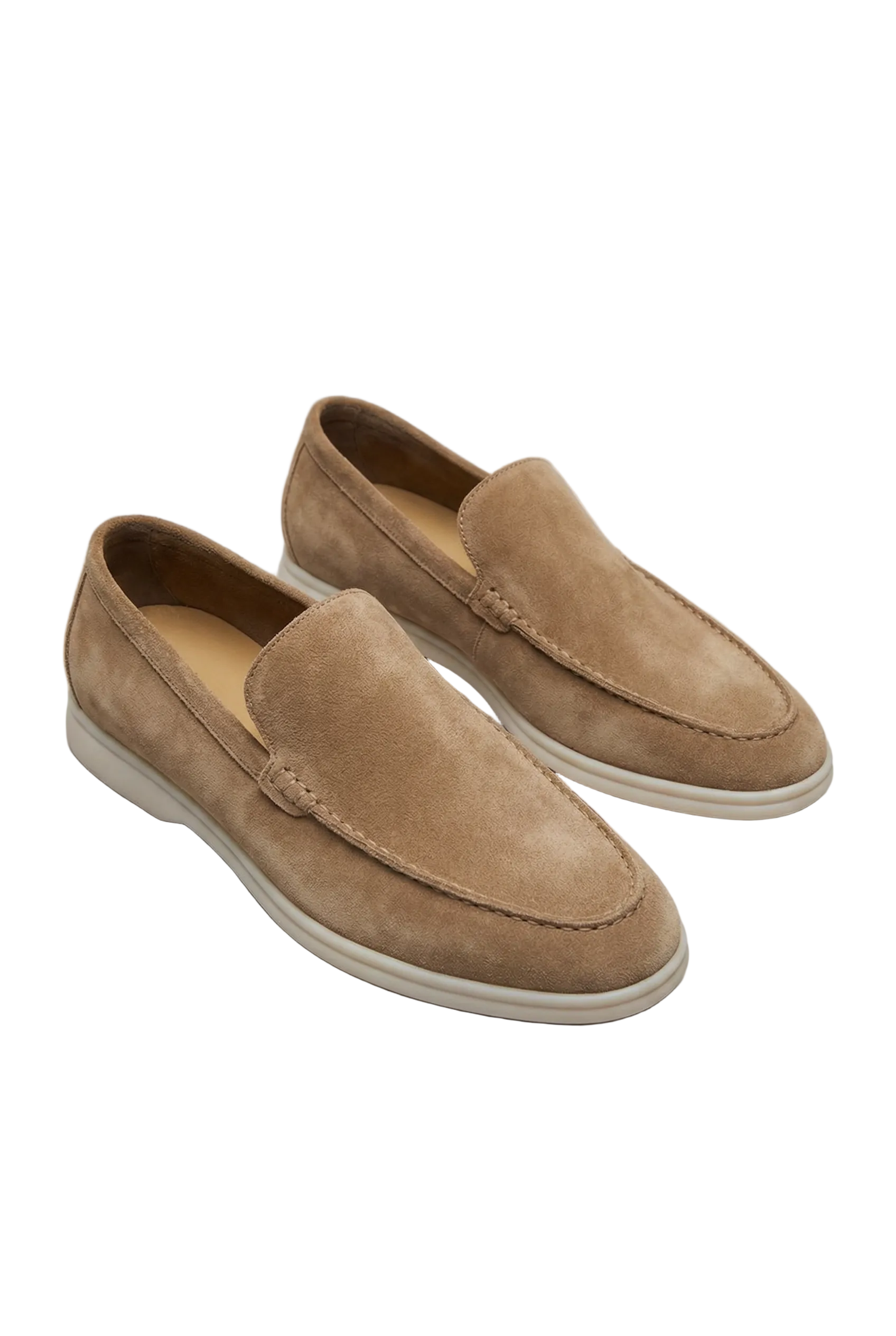 Men’s Suede Slip-On Loafers Casual Classic Smart Shoes