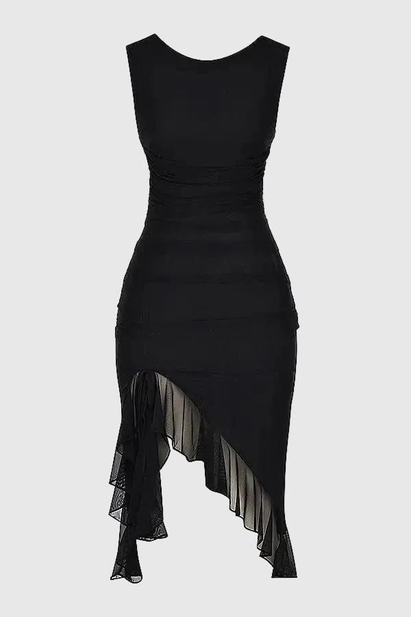 Charlotte Women's Cotton Bodycon Midi Dress | Fitted Silhouette | Casual, Work & Evening