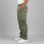 Benjamin Men's Relaxed Fit Cargo Trousers | Streetwear Side Pocket Pants for Men