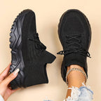Cushion Women's Orthopedic Knit Trainer | Extra Foot Support & Arch Relief Everyday Shoes