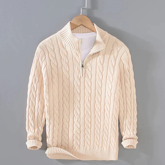 Levi | Men's Classic Wool Pullover Sweater – Warm Knit Pullover