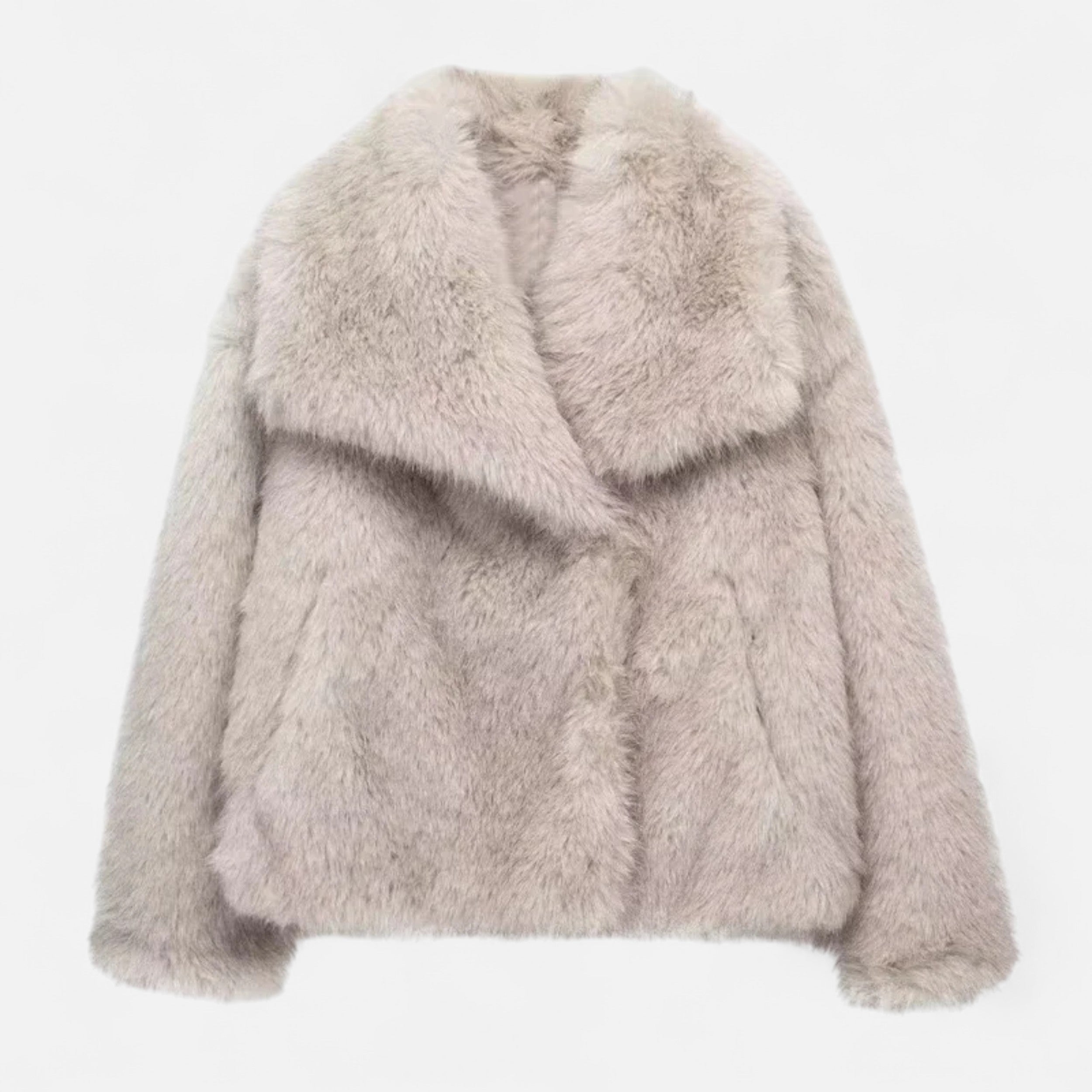 Women’s Plush Faux Fur Winter Coat