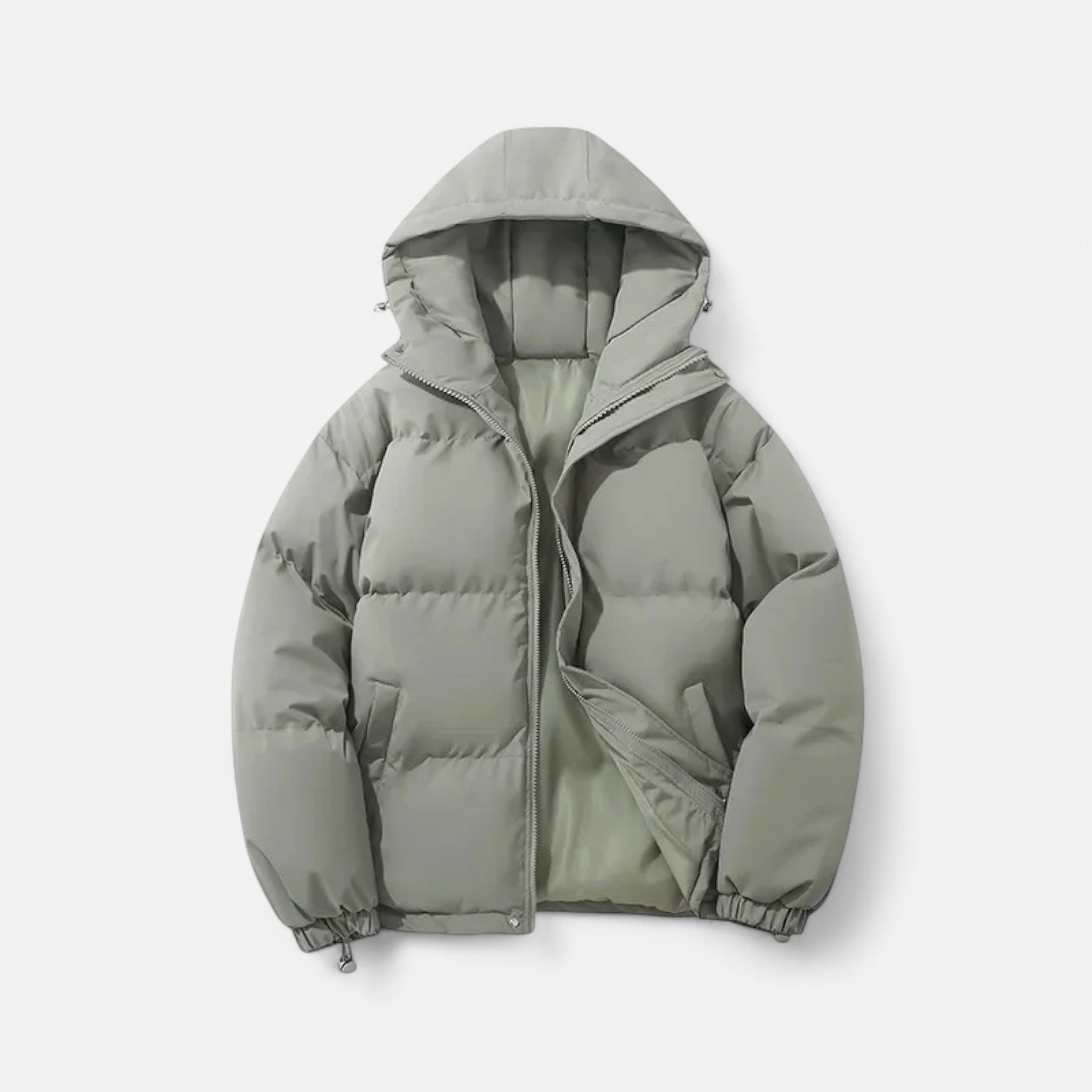 Unisex Hooded Cotton Puffer Jacket