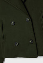 Sophie Women's Elegant Short Tailored Coat | Classic Cropped Everyday Coat for Women