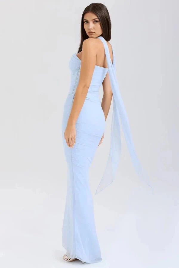 Hailey Women's Jersey Bodycon Maxi Dress | Fitted Stretch Silhouette | Casual, Work & Evening