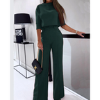 Isabela Women's Wide Leg Trouser Co-Ord Set | Tailored Two Piece | Smart Occasion & Going Out