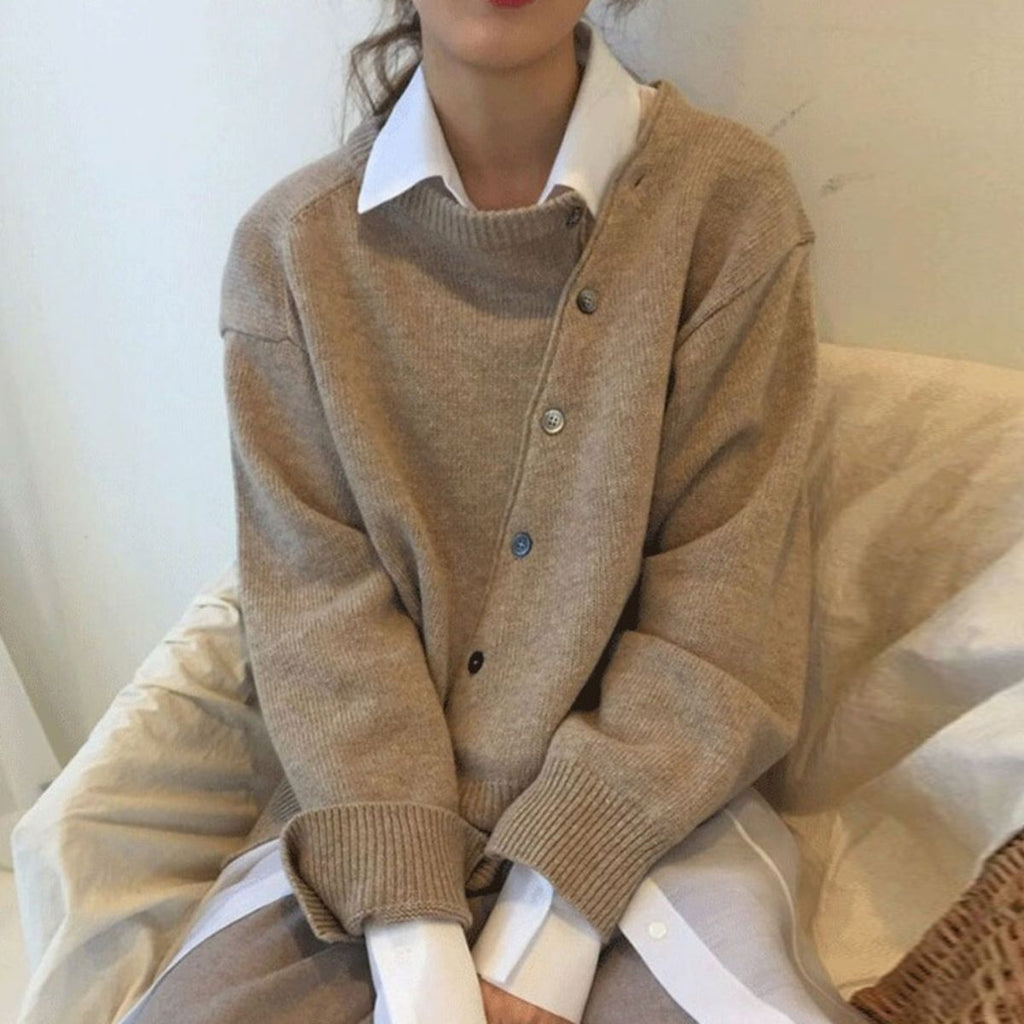 Lucille Cashmere Sweater Women – Soft, Warm and Breathable Knitwear for Autumn