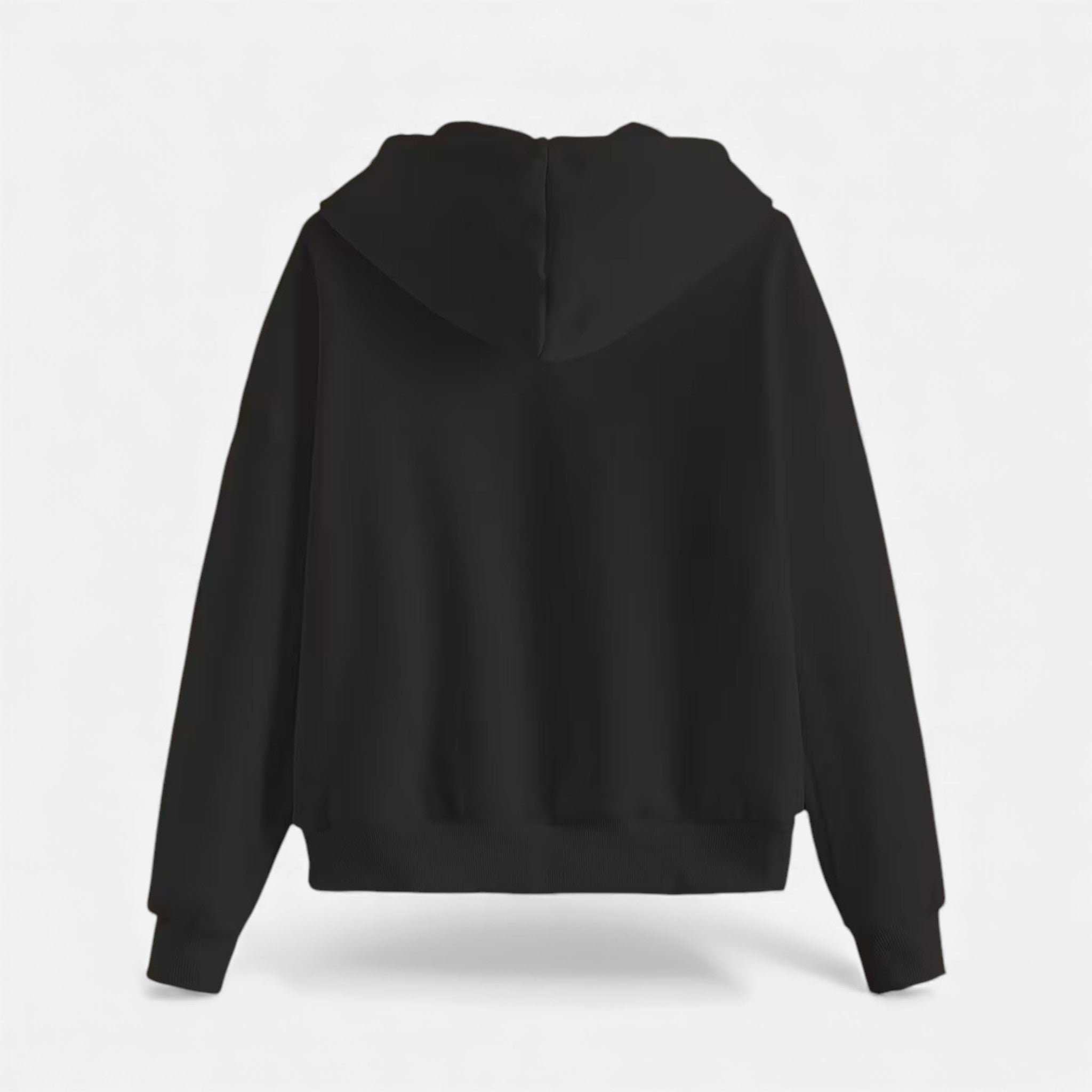 Women’s Zip-Up Knit Hoodie for Autumn/Winter