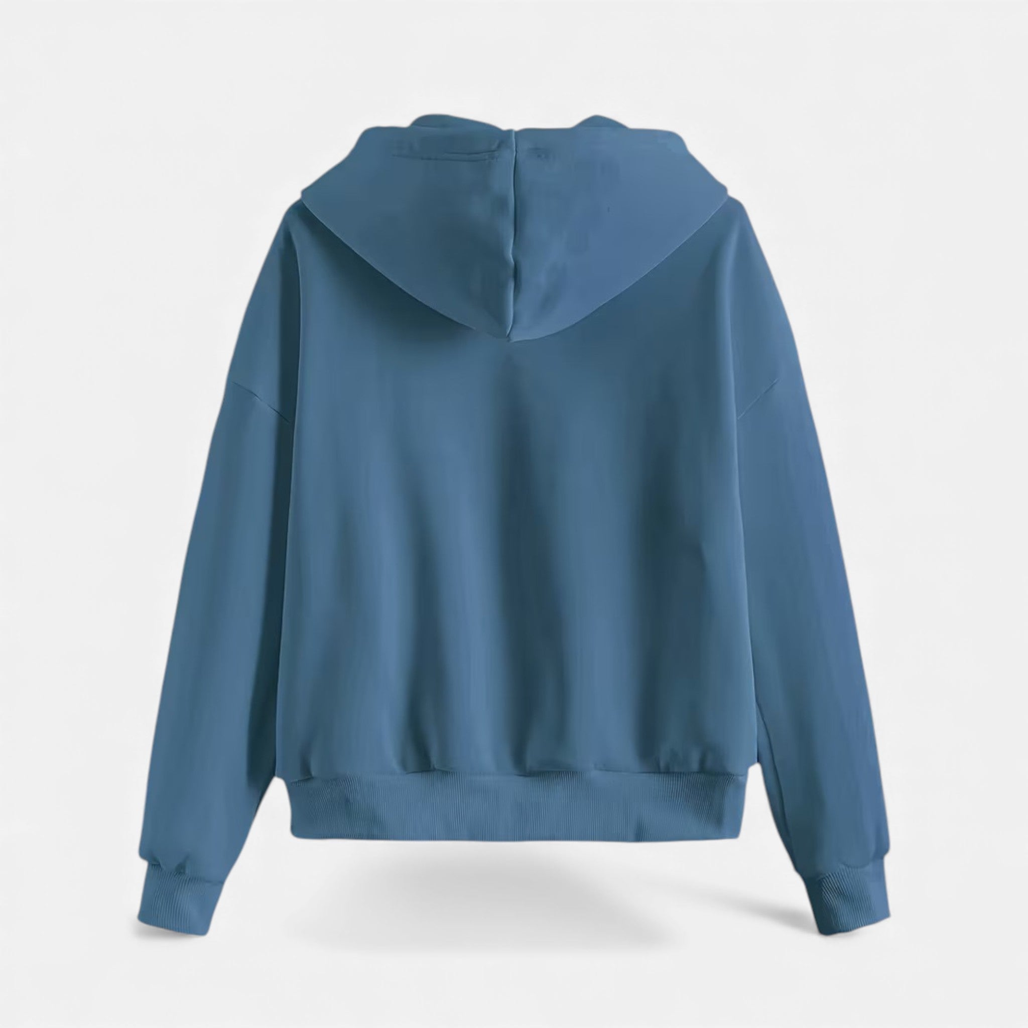 Women’s Zip-Up Knit Hoodie for Autumn/Winter