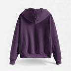 Women’s Zip-Up Knit Hoodie for Autumn/Winter