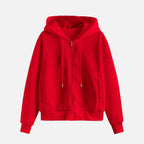 Women’s Zip-Up Knit Hoodie for Autumn/Winter