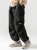 Ranger Men's Water-Resistant Cargo Trousers | Relaxed Fit Outdoor Hiking Cargo Pants for Men
