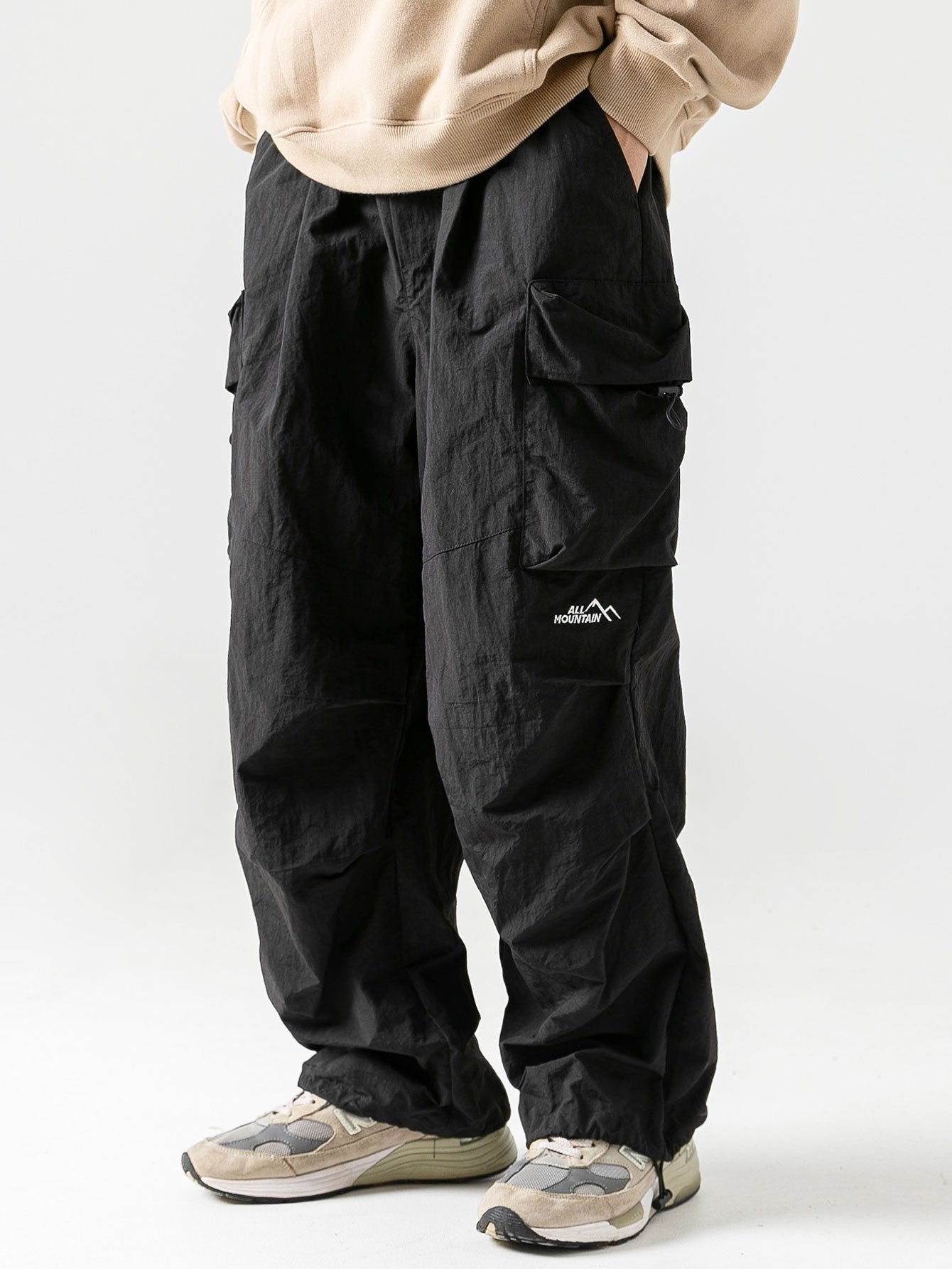 Ranger Men's Water-Resistant Cargo Trousers | Relaxed Fit Outdoor Hiking Cargo Pants for Men