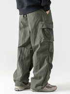 Ranger Men's Water-Resistant Cargo Trousers | Relaxed Fit Outdoor Hiking Cargo Pants for Men